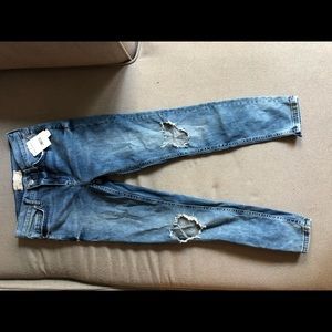 FREE PEOPLE JEANS NWT size 26S